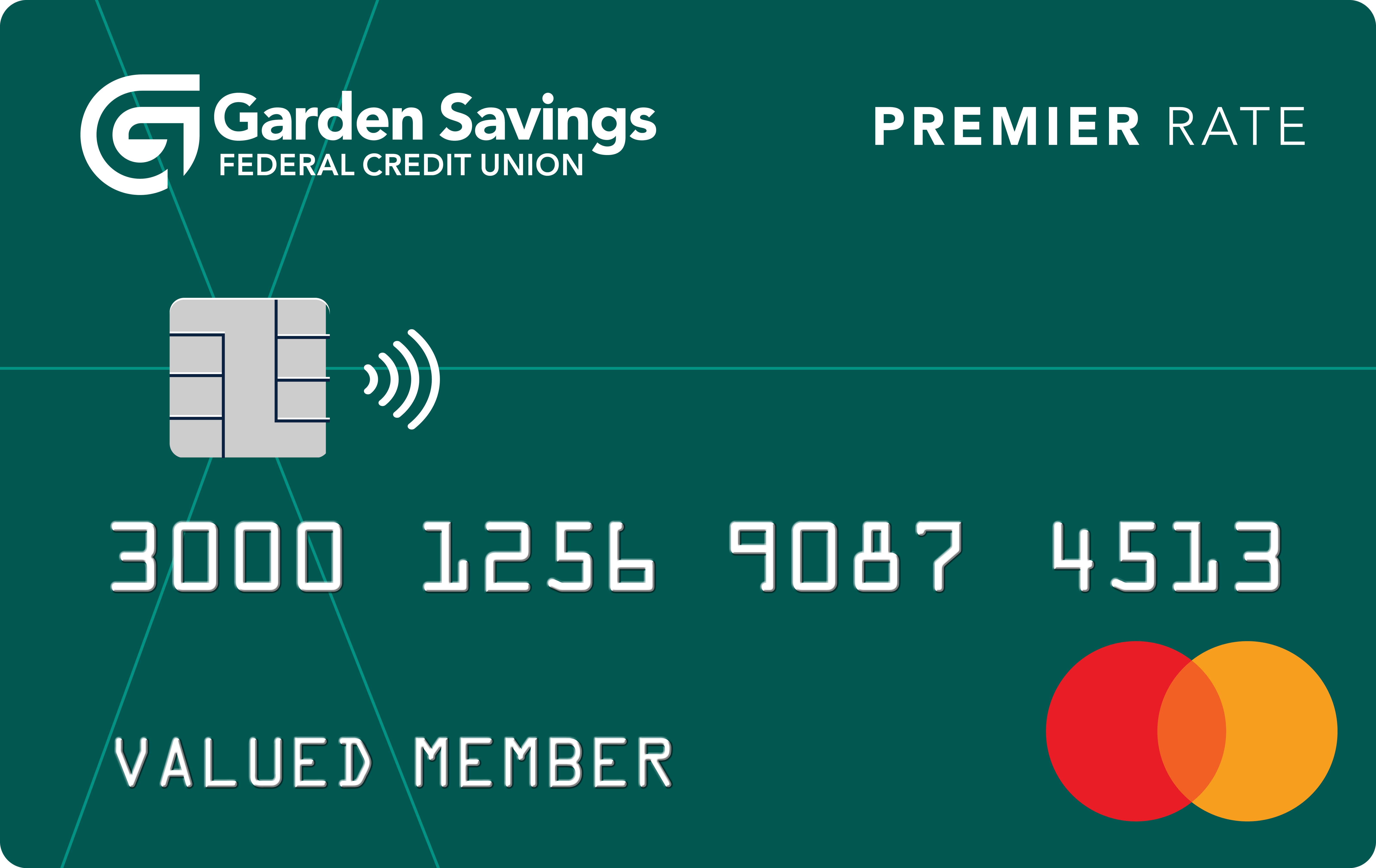 Green Premier Rate Mastercard from Garden Savings Federal Credit Union